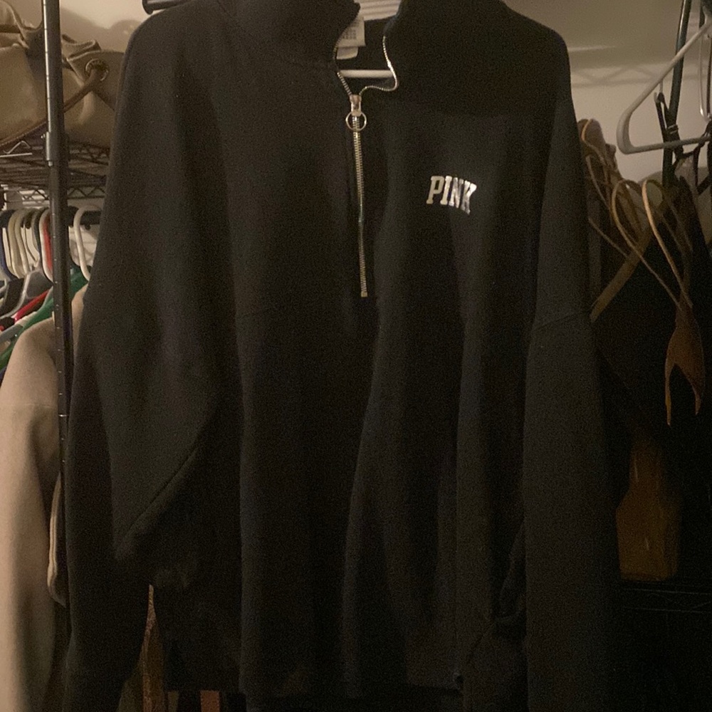 Quarter zip pullover sweatshirt Victoria Secret
